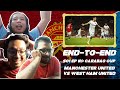 MANCHESTER UNITED VS WEST HAM REACTIONS | CARABAO CUP | END-TO-END