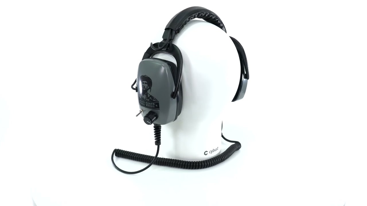 DetectorPro Original Gray Ghost Platinum Series Headphones - DP-GG-OP