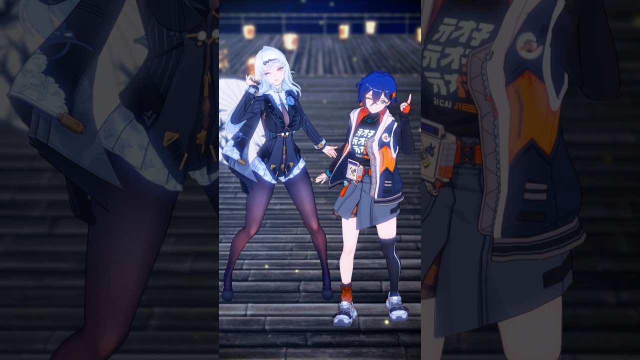 【ゼンレスゾーンゼロ Zenless Zone Zero MMD】『V』ワチャメカダンス 儀玄 Yixuan ＆ リン Belle