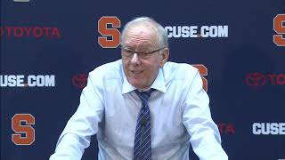 Jim Boeheim vs Florida State Postgame