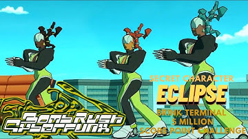 Bomb Rush Cyberfunk - Unlocking ECLIPSE by Completing the (5,000,000 Score Point Challenge).