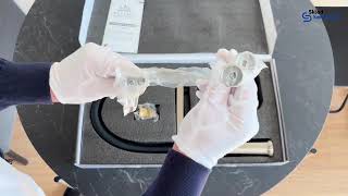 видео: Змішувач для кухні з гнучким виливом Pllenó Lazio BLK04 nichel spazzolato картинка: Змішувач для кухні з гнучким виливом Pllenó Lazio BLK04 nichel spazzolato