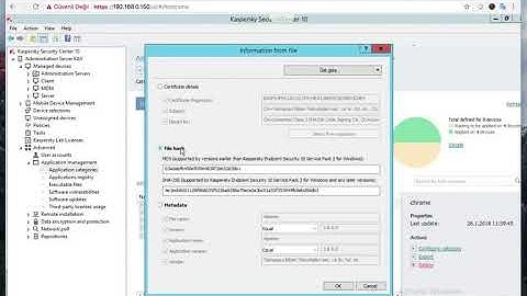 How to create an application blacklist rule by Hash / Kaspersky Security Center - Nasıl Yapılır?