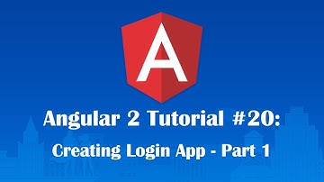 Angular 2 Tutorial 20: Creating Login App - Introduction