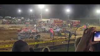 2023 Jefferson County fair V6 feature #1100 #demolitionderby