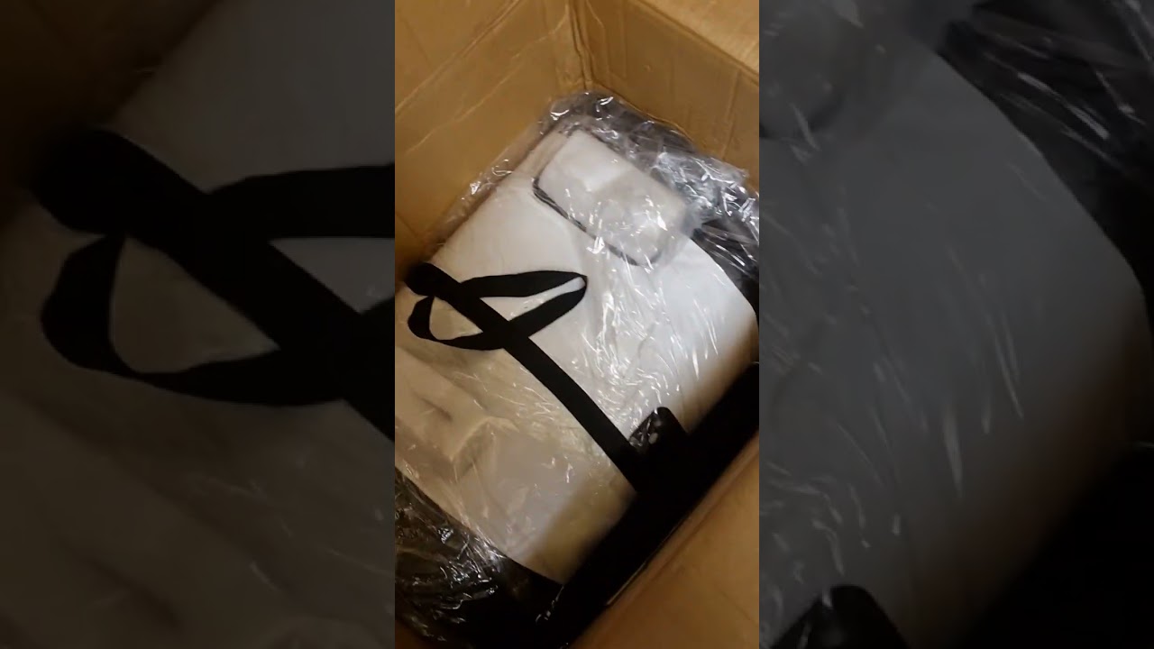 Распаковка Жесткий надувной двухместный каяк FREESUN White, 410х80 см