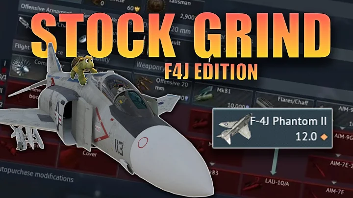 Surviving the Stock Grind: F-4J Phantom in War Thunder