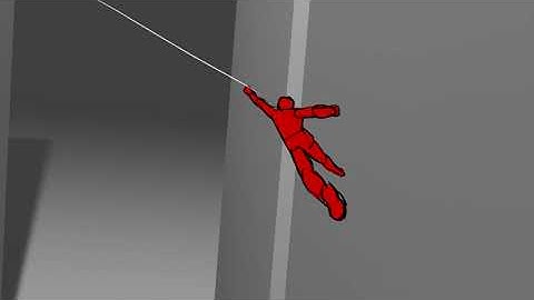 Spider-man swing animation test