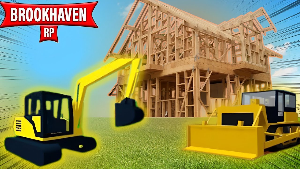 SAIU ATUALIZAÇÃO DE CONSTRUIR CASAS no Brookhaven rp Roblox! 