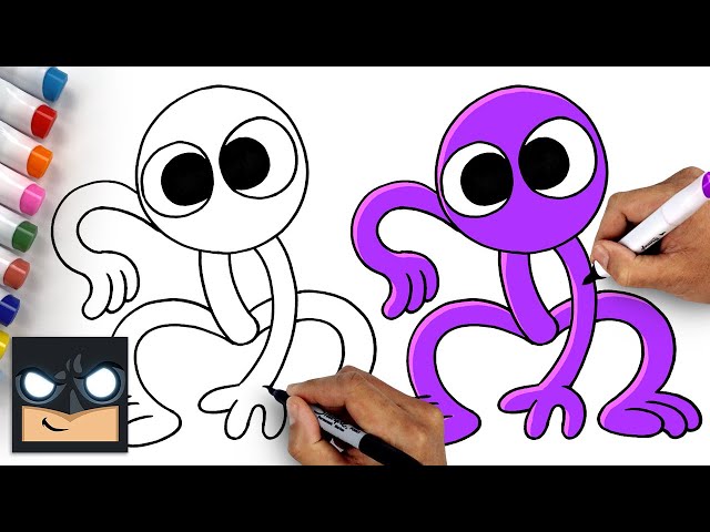 Purple Rainbow Friend coloring – Apps no Google Play