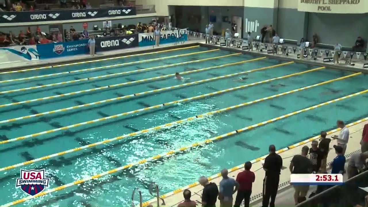2015 Arena Pro Swim Series at Minneapolis Men’s 400m IM B Final YouTube