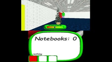 Baldis Basics 3DS Fangame Development#1