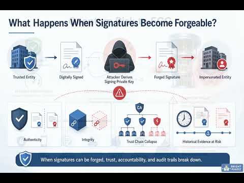 Quantum Threats to Digital Trust: RSA, ECC & PQC Migration | Module 3.1 video thumbnail