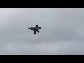 Wings Over Illawarra 2021 - F-35A Lightning II full performance, 28.11.2021