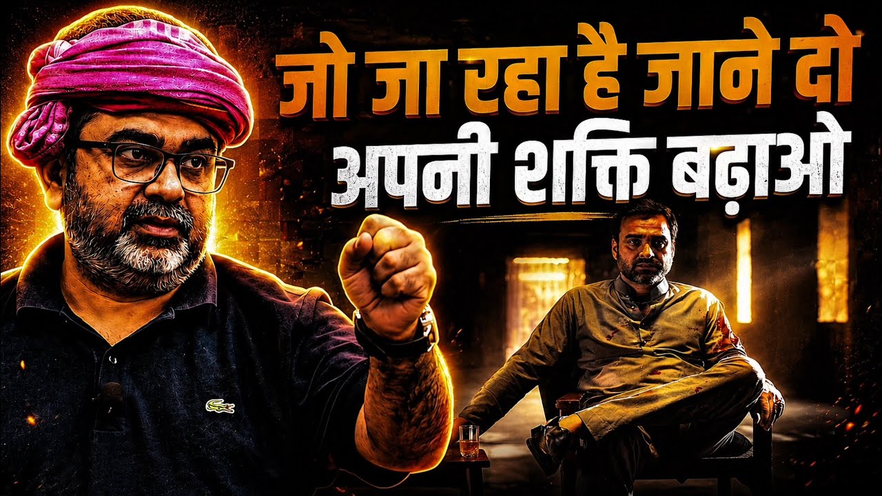 अपनी शक्ति बढ़ाओ 🔥 जो जा रहा है जाने दो 🔥 ray avadh ojh… — Transcript