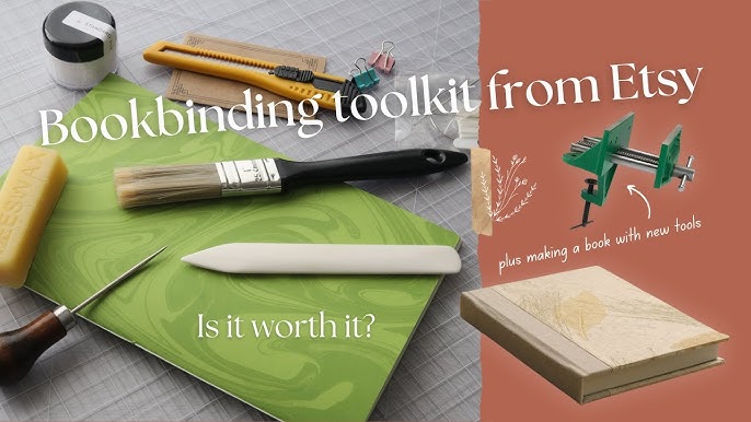 Basic Bookbinding Tools (I use!) for beginners