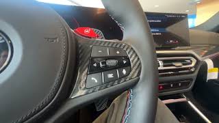 2023 BMW M3 Competition Steering Wheel Explained