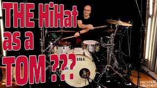 Drummer Schack Uses The Hihat As A Tom ?
