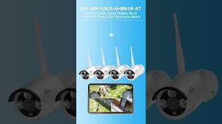 Unboxing Video for the wireless 8MP camera system with touchscreen 【WK-10CA-4HB618-AT】