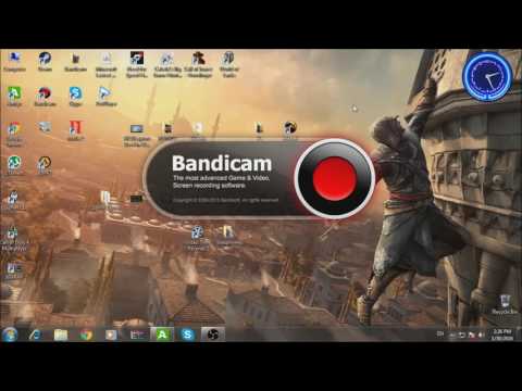 პროგრამა Bandicam - სრული განხილვა (საიდან გადმოვწეროთ; როგორ გამოვიყენოთ)