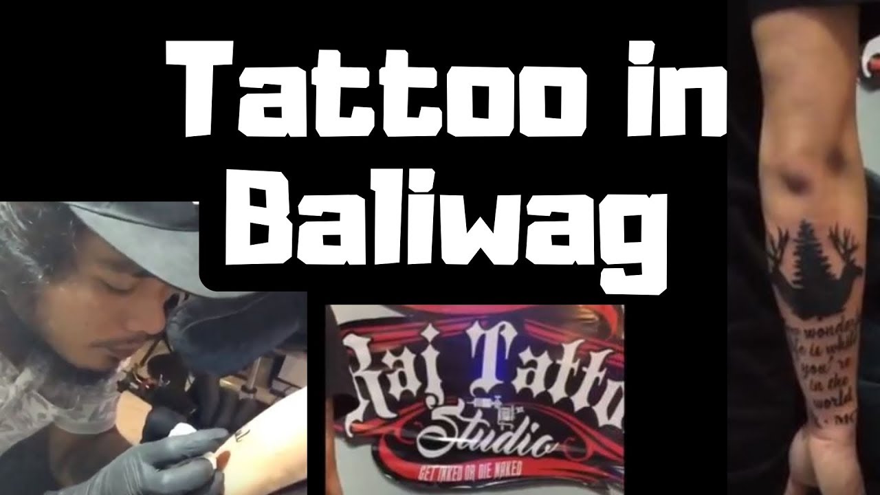 Having My Tattoo At Raj Tattoo Studio Baliwag Youtube