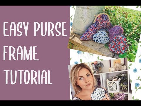 Easy Purse Frame Sewing Tutorial