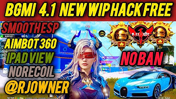 BGMI HACK 4.1| BGMI 4.1 MOD APK | BGMI ESP HACK I BGMI NEW HACK TODAY I HOW TO HACK BGMI HACK