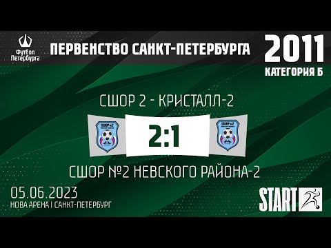 Видео к матчу СШОР 2 - Кристалл-2 - СШОР №2 Невского района-2