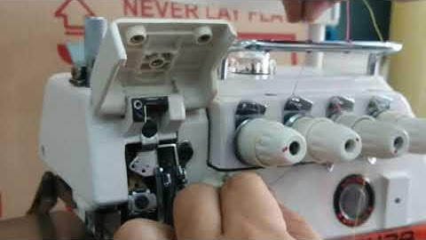 Hướng dẫn sử dụng máy vắt sổ siruba năm 2024