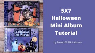 Famous New 5X7 Mini Album Tutorial for Midnight Tales and Bewitching Hour Mini Albums Wealth