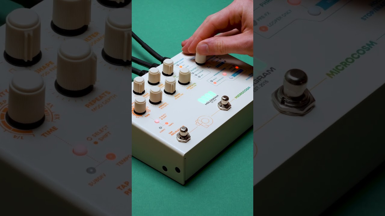 Looper Magic with Microcosm - YouTube