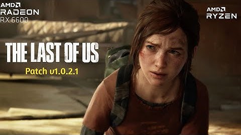 The Last Of Us Part 1 Patch (v1.0.2.1) | RX 6600 + Ryzen 5 3600 | 1080p Custom Settings