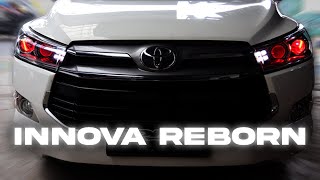 MODIFIKASI LAMPU INNOVA REBORN PAS BANGET SAMA CAT MOBILNYA❗️