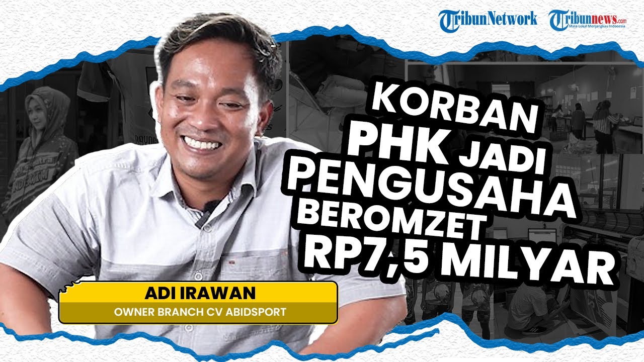 Tribunnews Podcast X Regar Sports: Perjalanan Korban PHK hingga Jadi Owner Beromzet Capai Rp7,5 M