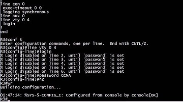 CCNA And CCNP Troubleshooting Lab: Telnet And More
