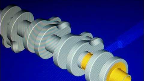 CNC Machining Engine Crank Shaft Using -Master Cam