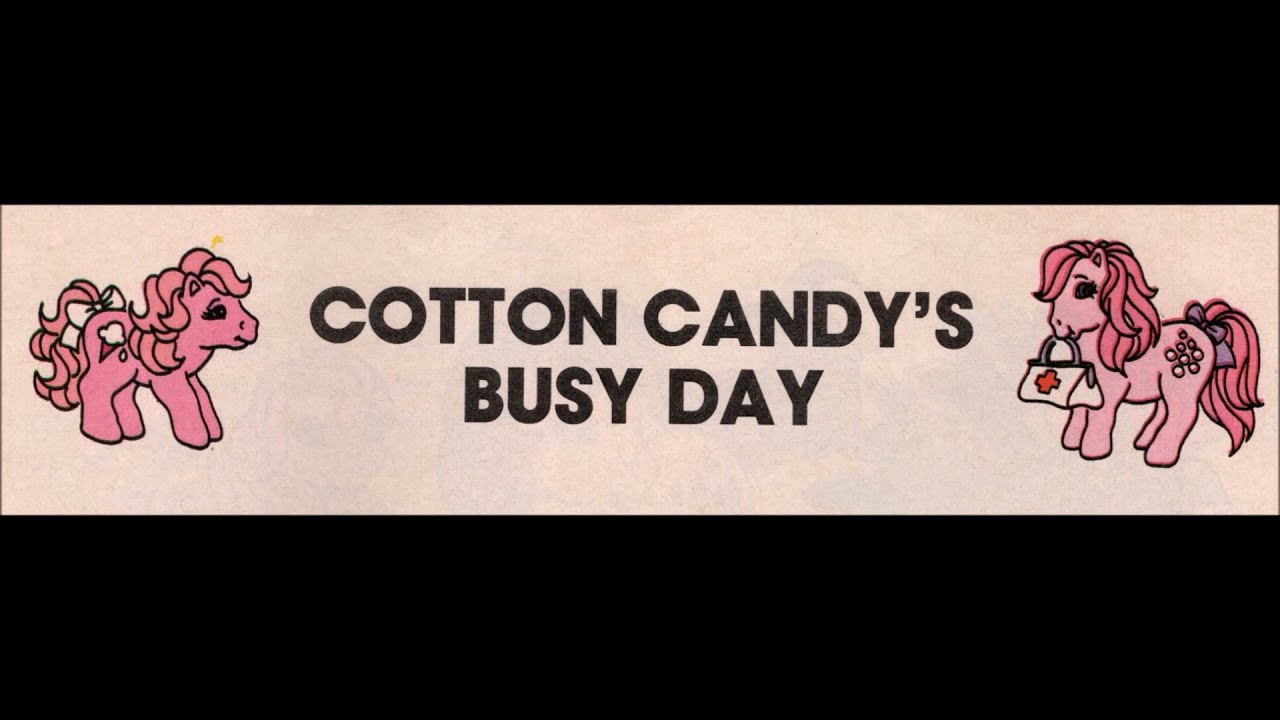 G1 My Little Pony Comic Issue Forty Eight: Cotton Candy's Busy Day