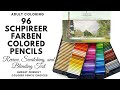 SCHPIREER FARBEN COLORED PENCILS | Review, Swatching, and BLENDING TEST