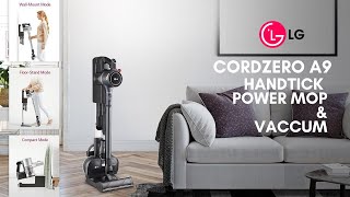 LG CordZero A9 Kompressor with Power Drive Mop