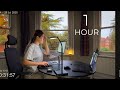 01-Hour LIVE Study With Me 🎓 | Cozy UK Ambience | Custom Pomodoro Timer | Deep Work Mode