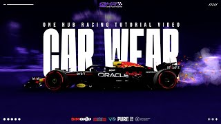 One Hub Racing: Car Wear Tutorial Video screenshot 4