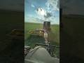 Chopping hay and listening to some good old George Strait
