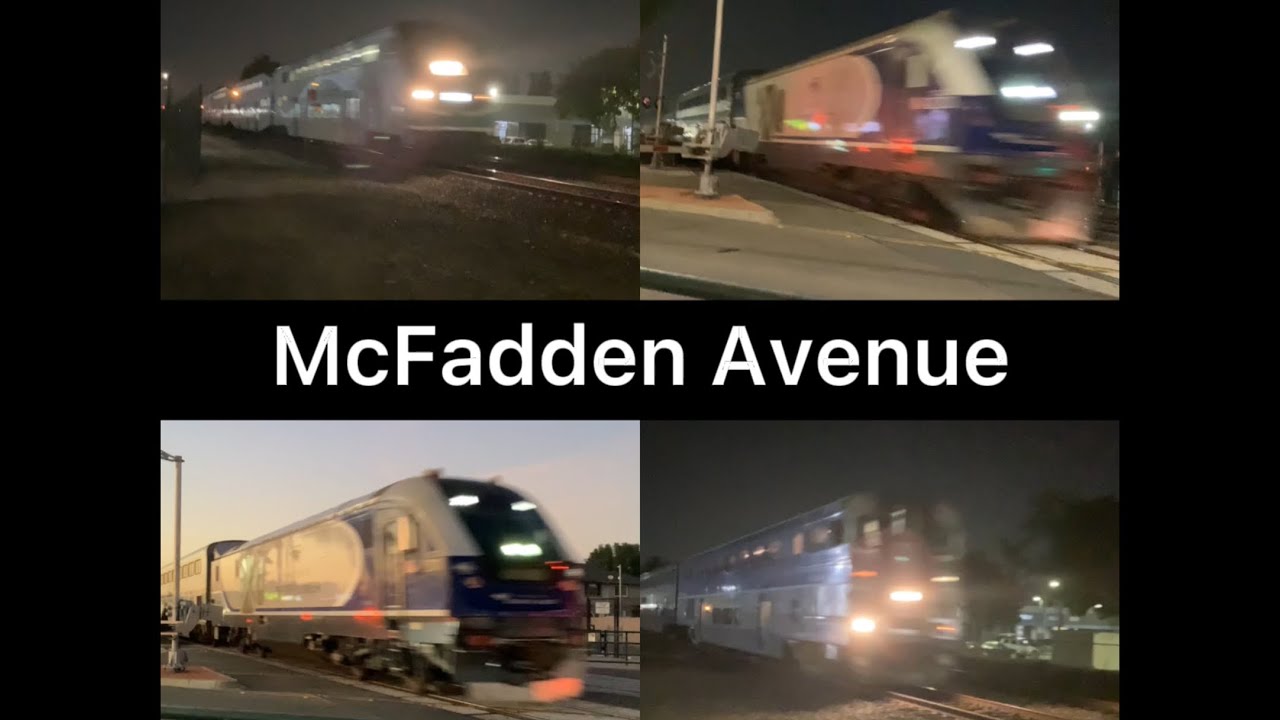Railfanning McFadden avenue December 18, 2025!