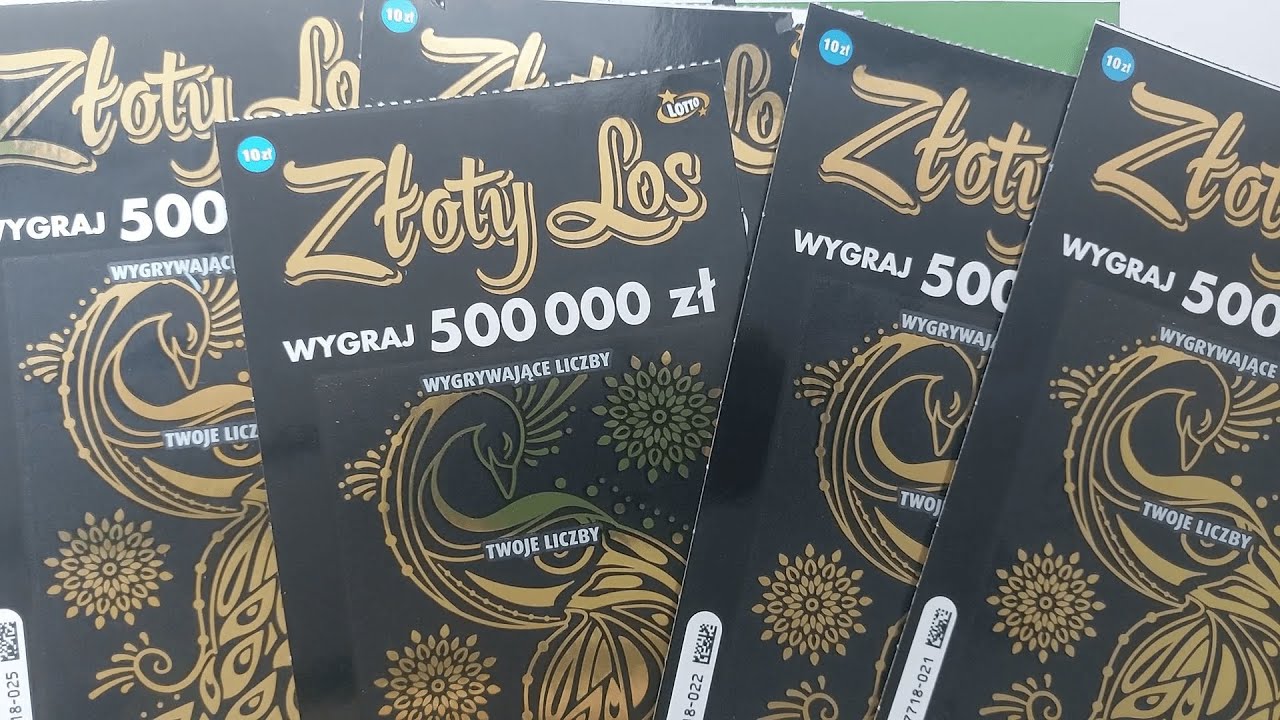 Zdrapki Lotto 🎲 Złoty Los #0723 🌕 PREMIERA 👉 5 zdrapek 👉 100 Szans Na Wygraną!