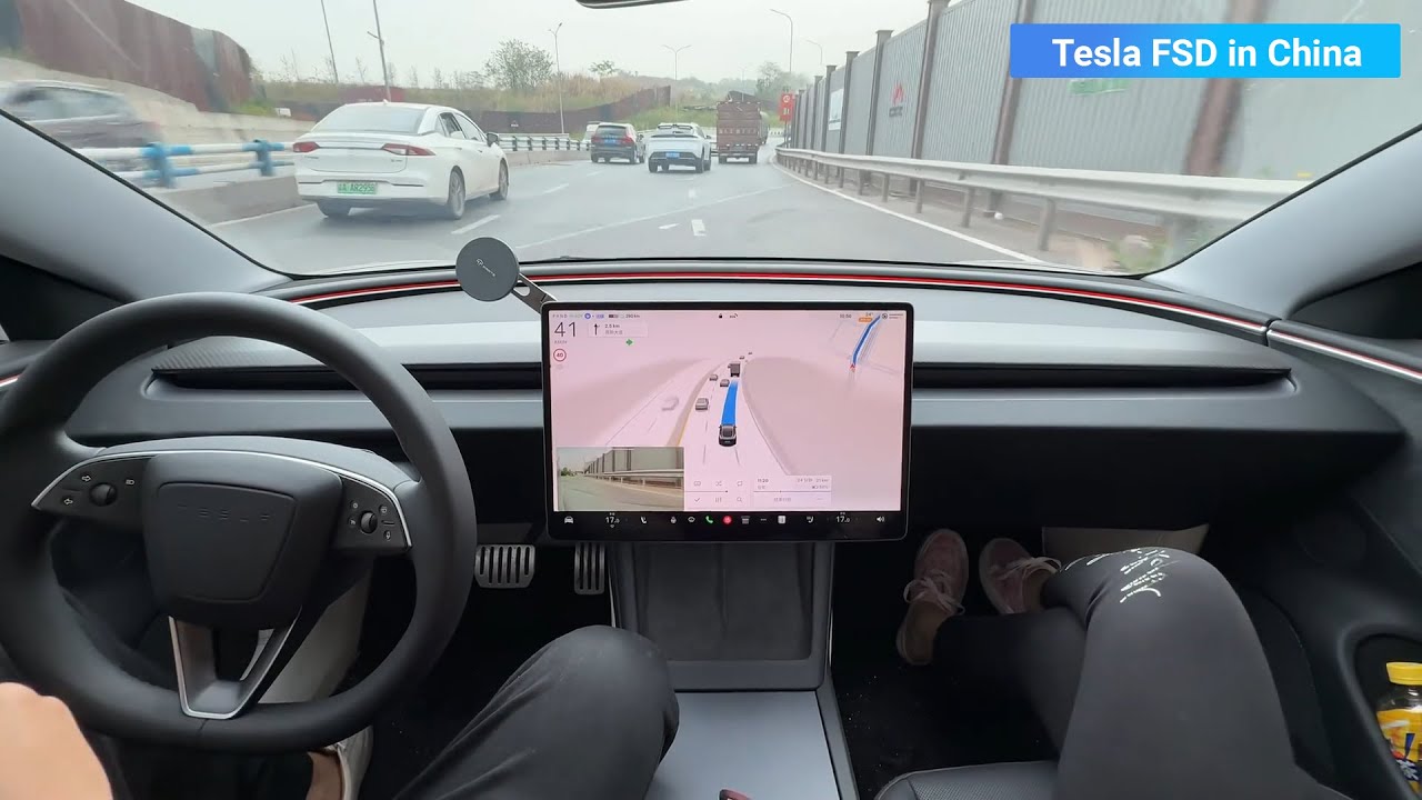 Discussing Tesla's and other carmakers' autonomous driving development paths. | Tesla FSD in China
