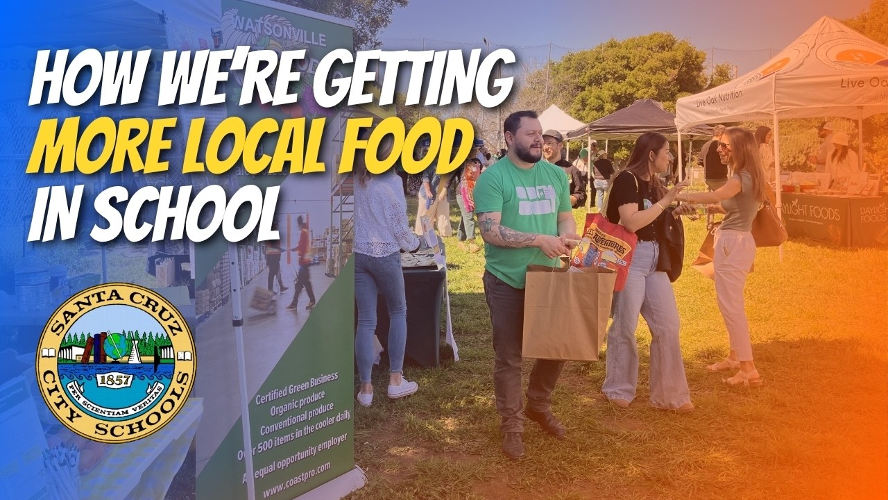 Los distritos escolares colaboran para ofrecer más alimentos locales en las escuelas.