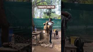 TERRACOTTA SCULPTURE #skulpture #shorts #shortvideo #fyp #art #short #shortsviral #youtubeshorts