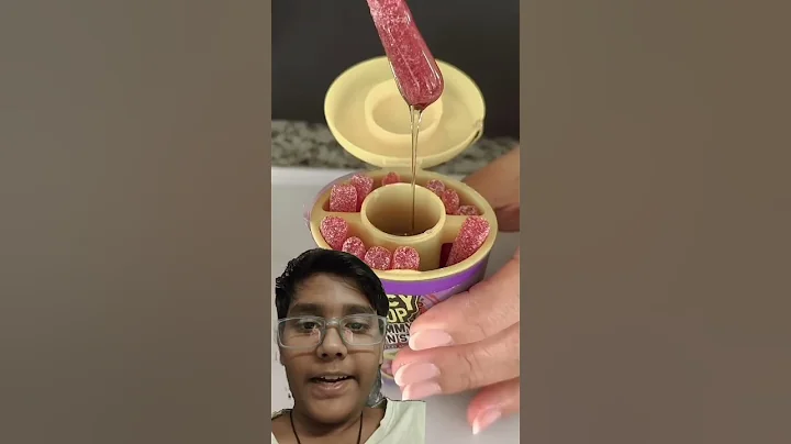 JUICY DROP GUMMY STIX #shorts #candy #asmr