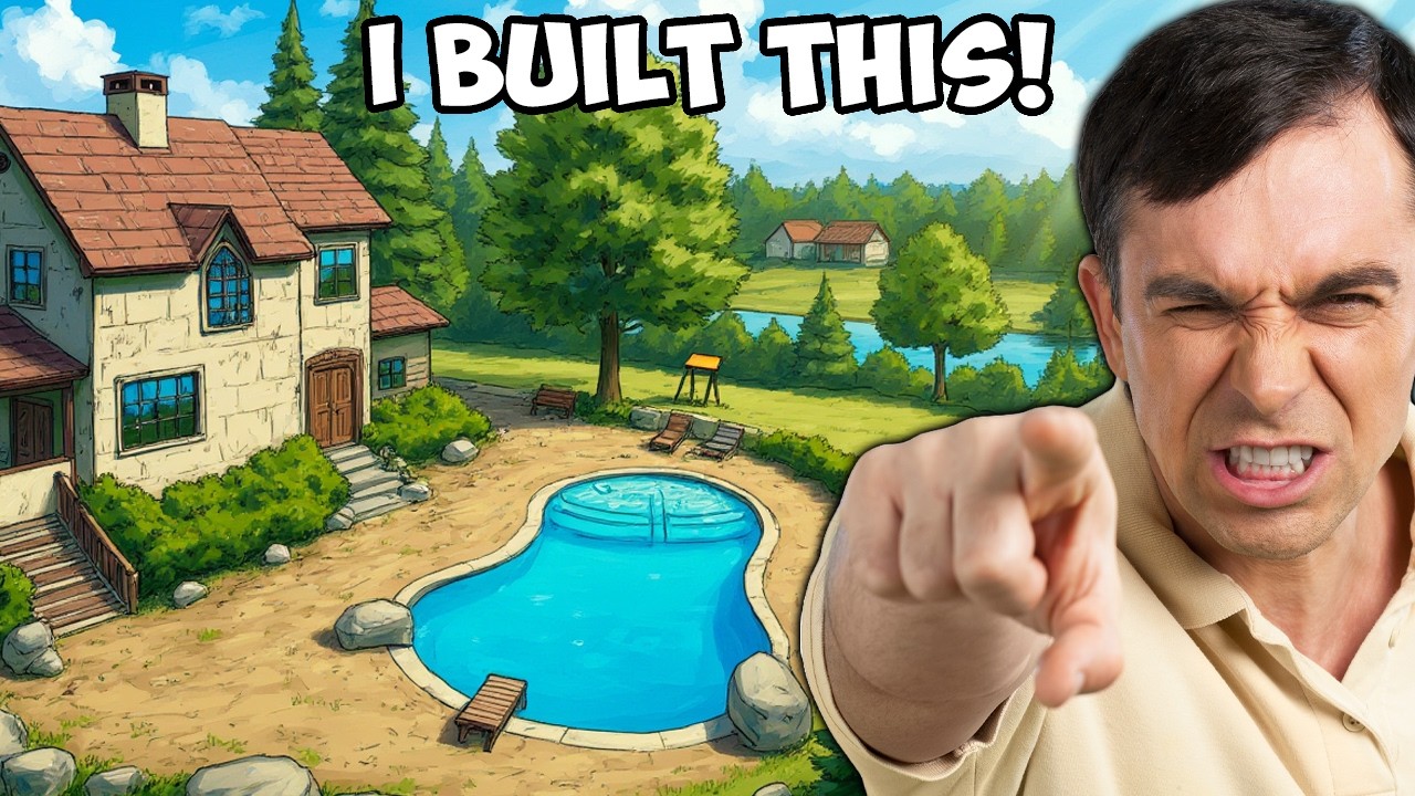 Smug Neighbor Built A Pool Paradise On My Land Without Permission!