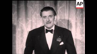 LESLIE MITCHELL INTRODUCES FOR TELEVISION THE 1951/1952 TELEVISION AWARDS - SOUND